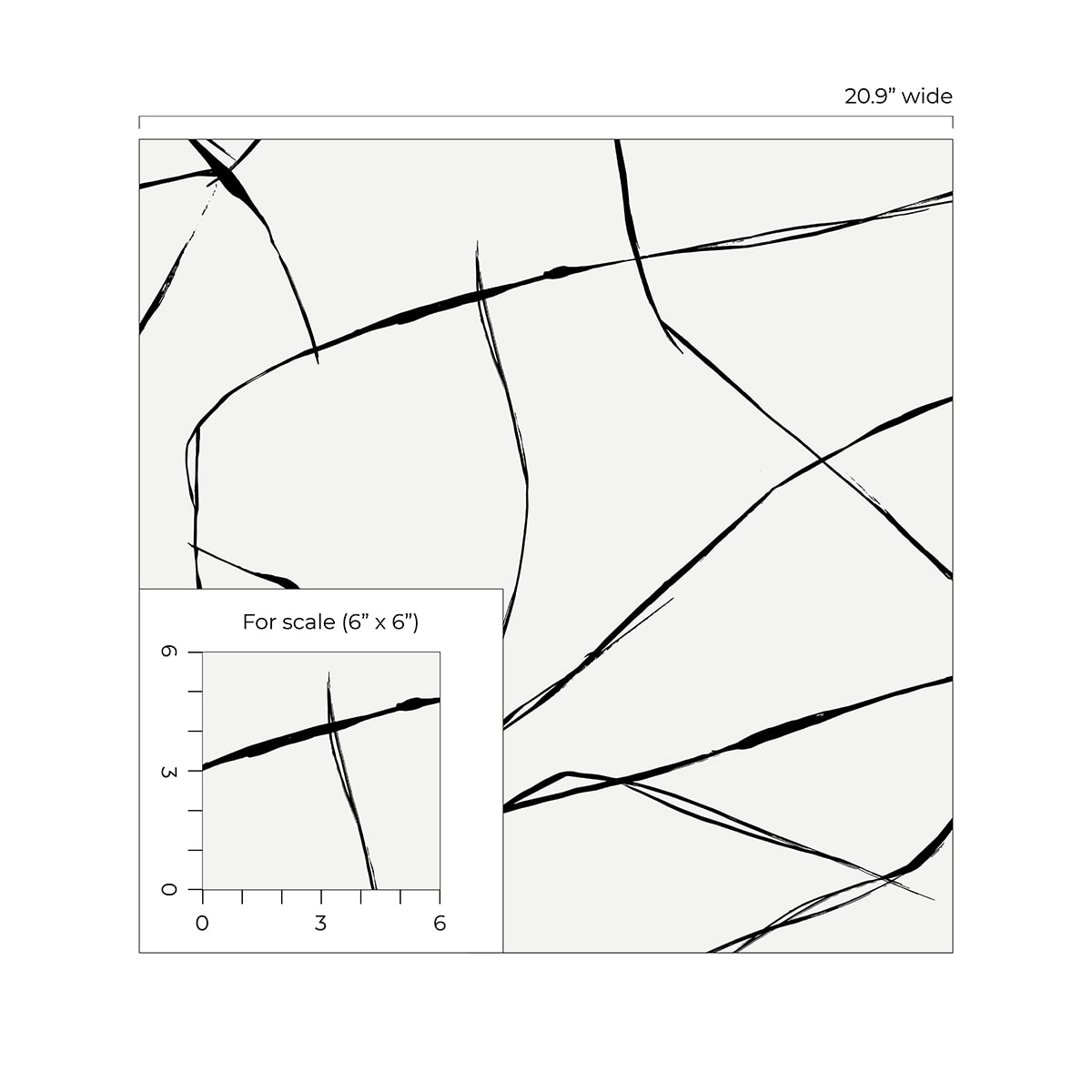 Inkwork Abstract Premium Peel and Stick Removable Wallpaper