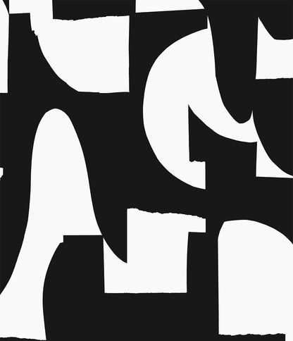 Organic Geometric Premium Peel and Stick Removable Wallpaper