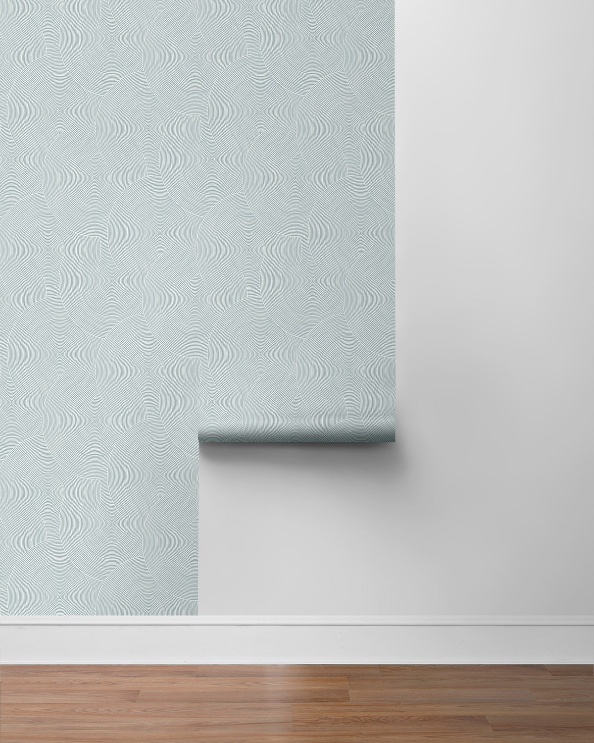 Swirl Geo Premium Peel and Stick Removable Wallpaper