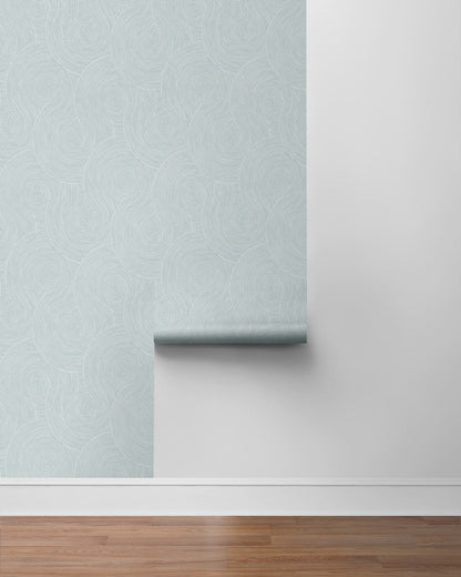 Swirl Geo Premium Peel and Stick Removable Wallpaper