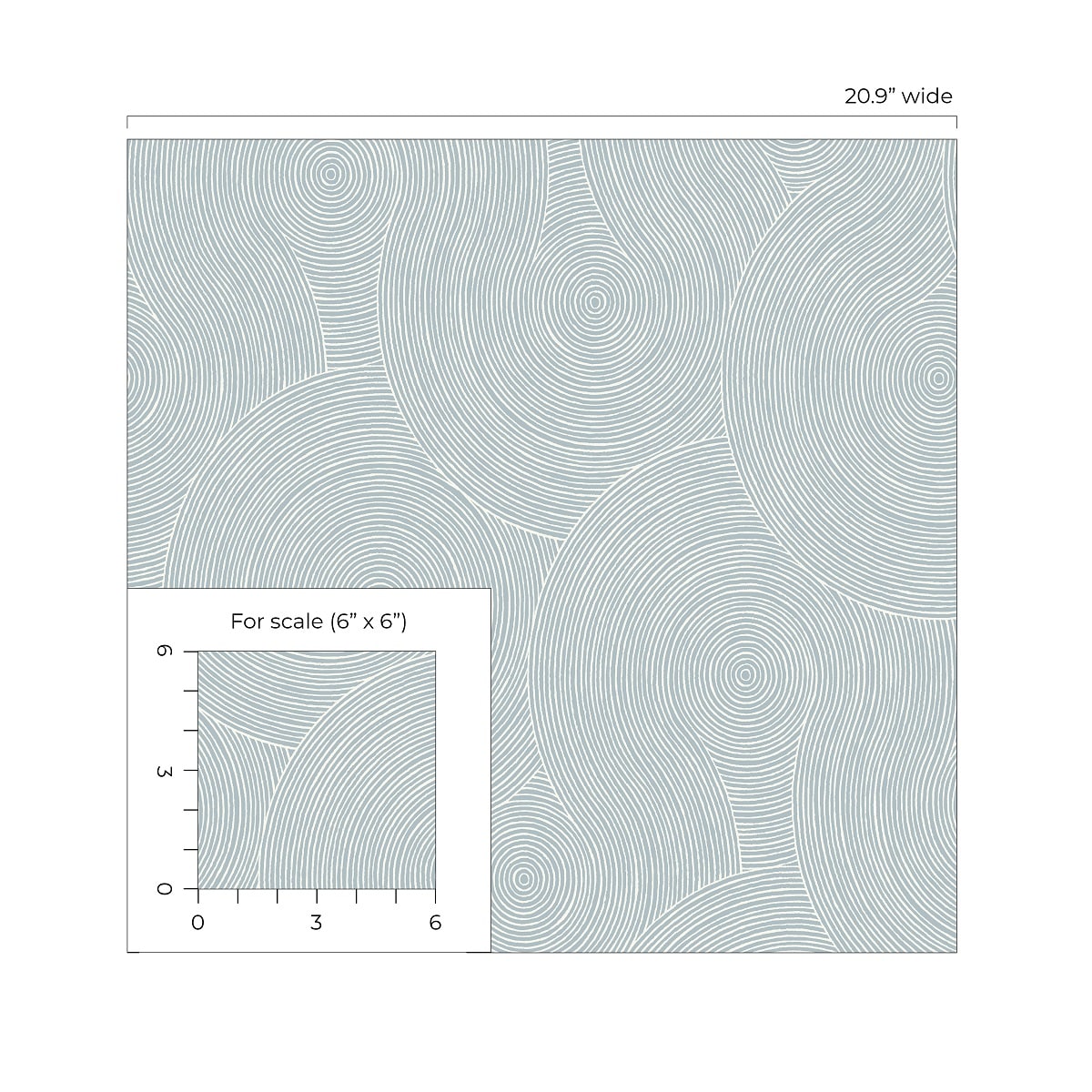 Swirl Geo Premium Peel and Stick Removable Wallpaper