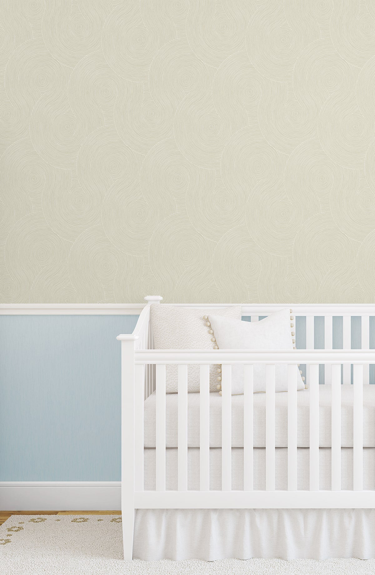 Swirl Geo Premium Peel and Stick Removable Wallpaper