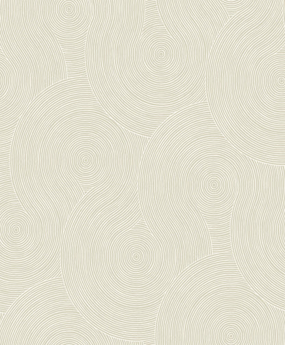 Swirl Geo Premium Peel and Stick Removable Wallpaper