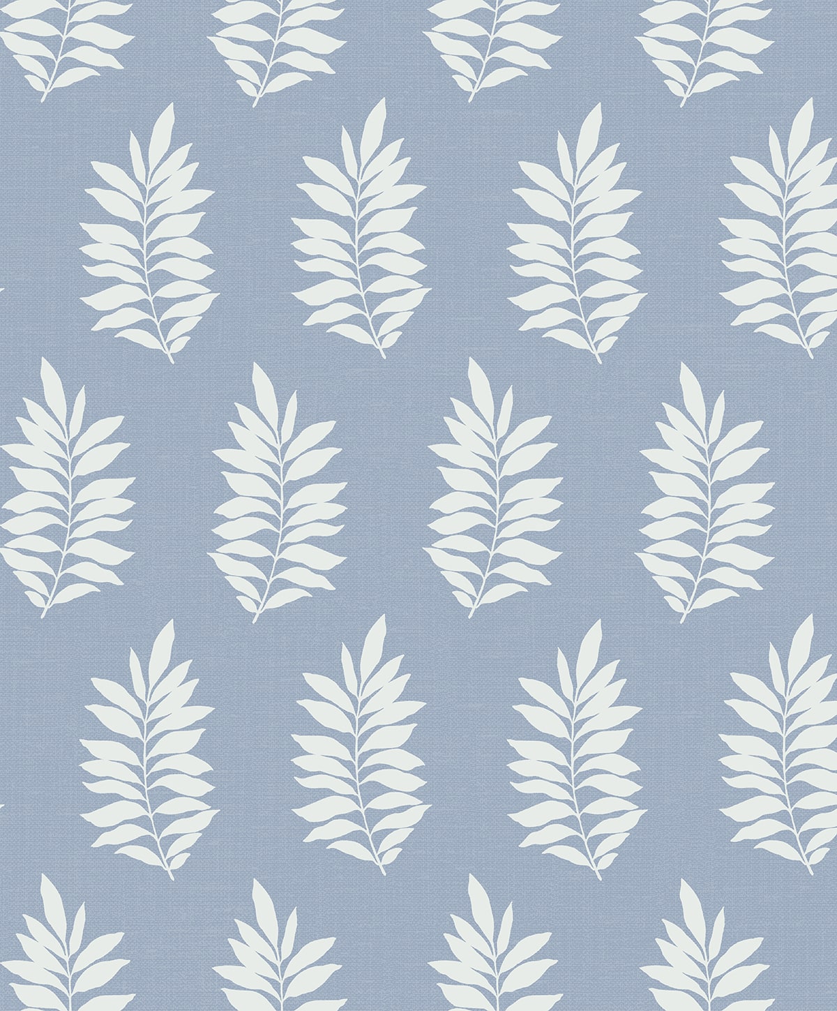 Pinnate Leaf Silhouette Premium Peel and Stick Removable Wallpaper