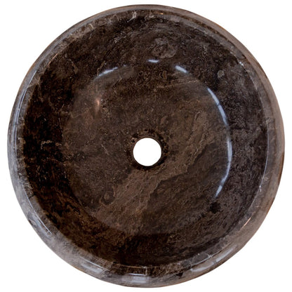 Narcist Brown Marble Vessel Sink High-Gloss Polished
