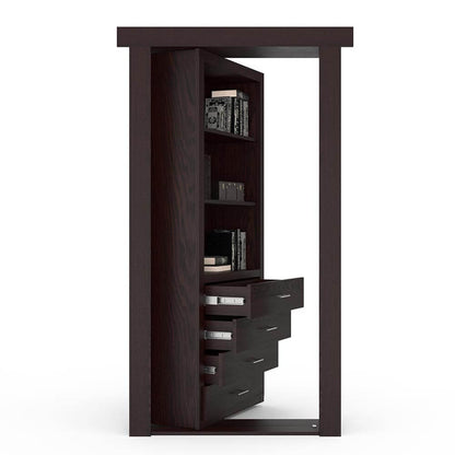 Hidden Flush Mount Oak Dresser Door