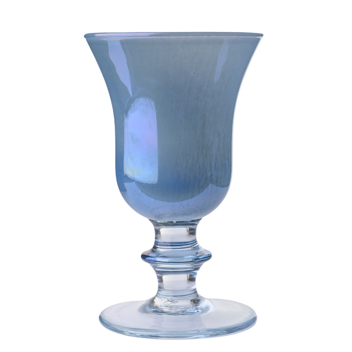 ialto Water Wine Glasses from Easter Collection showing blue