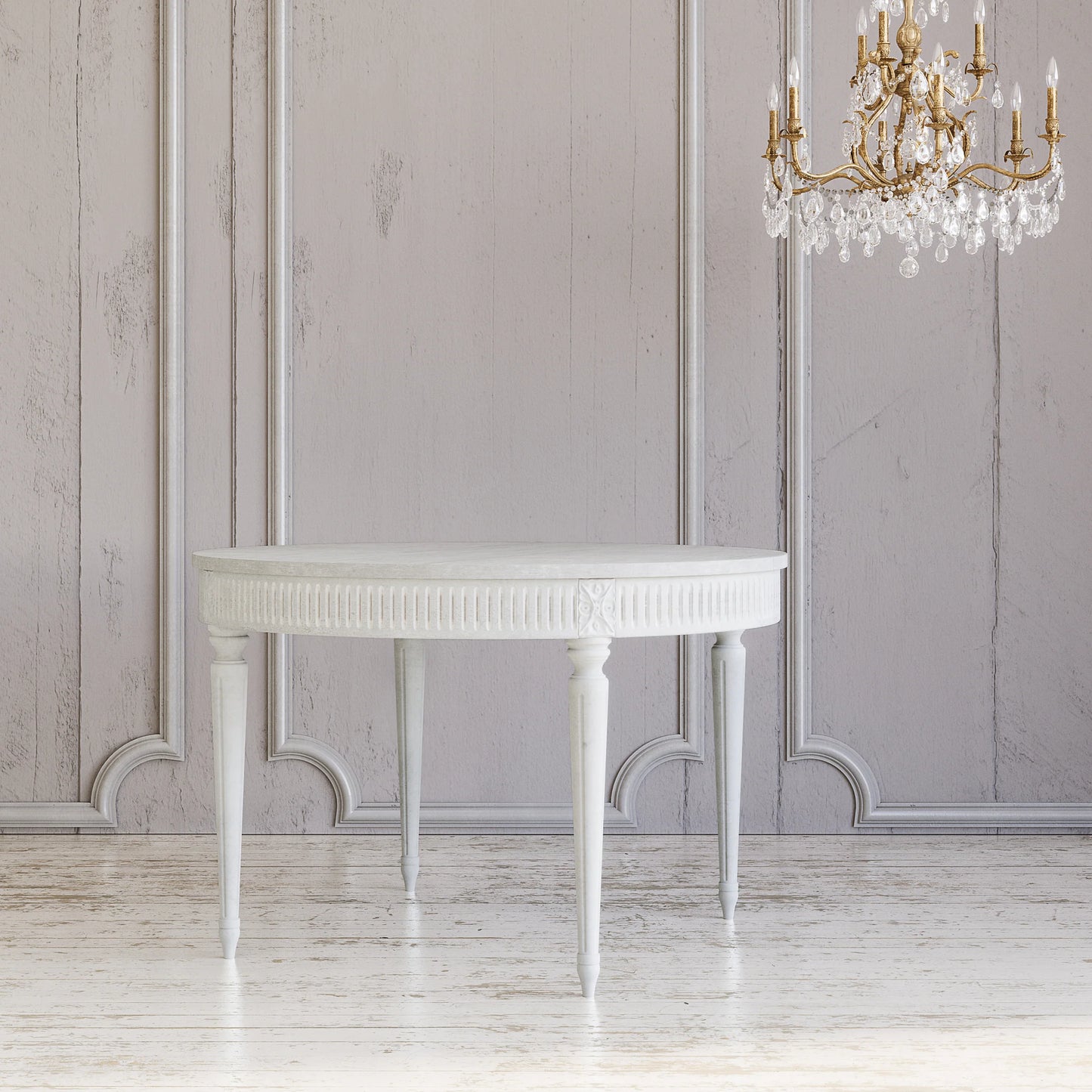 Gustavian Dining Table (Extendable)