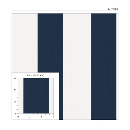 Summer House Dylan Striped Stringcloth Unpasted Wallpaper