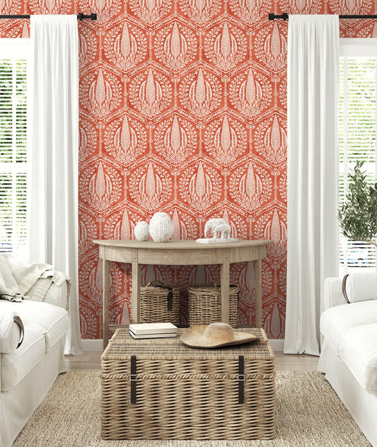Summer House Cyrus Harvest Botanical Unpasted Wallpaper