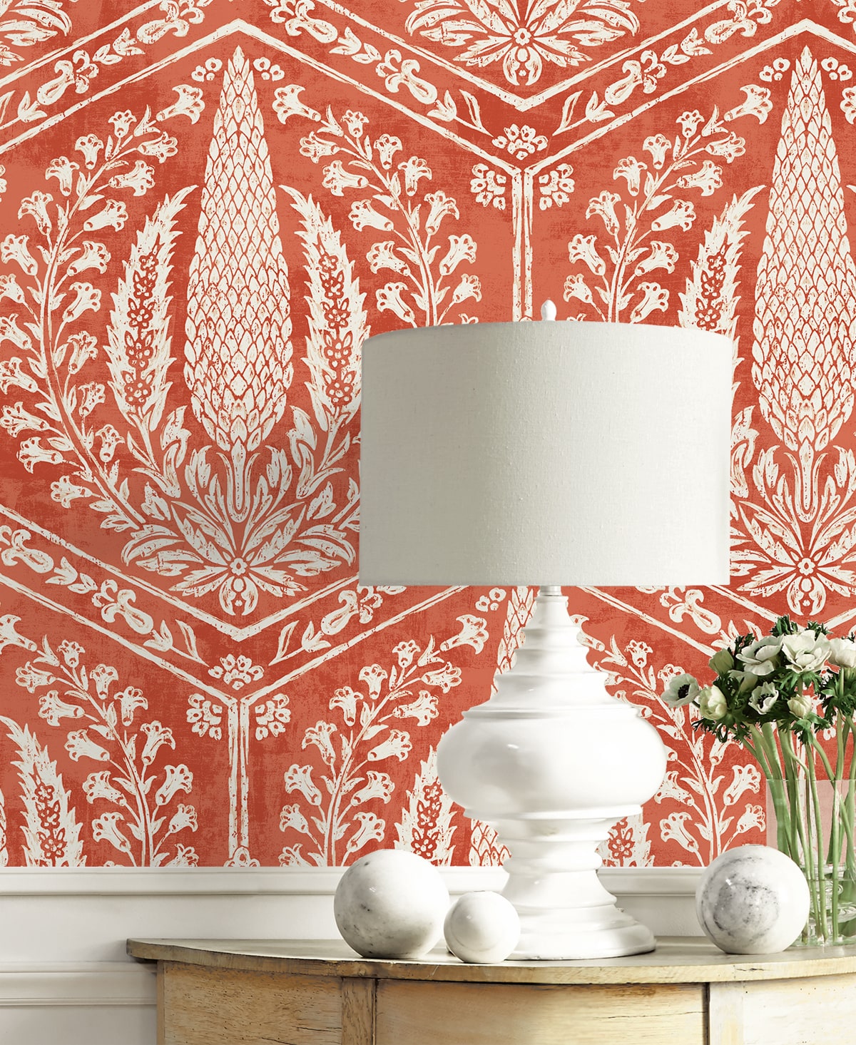 Summer House Cyrus Harvest Botanical Unpasted Wallpaper