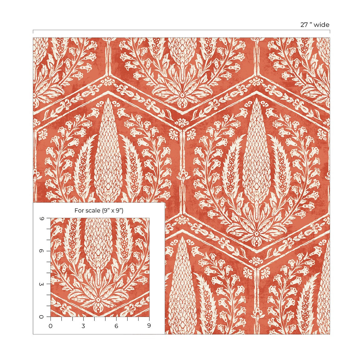 Summer House Cyrus Harvest Botanical Unpasted Wallpaper