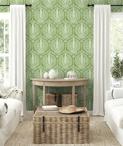 Summer House Cyrus Harvest Botanical Unpasted Wallpaper