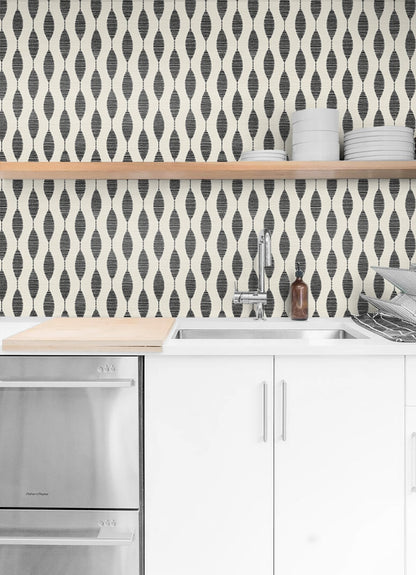 Ditto Geometric Peel and Stick Removable Wallpaper