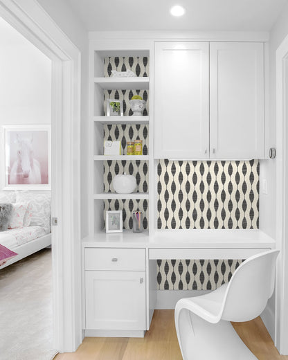 Ditto Geometric Peel and Stick Removable Wallpaper