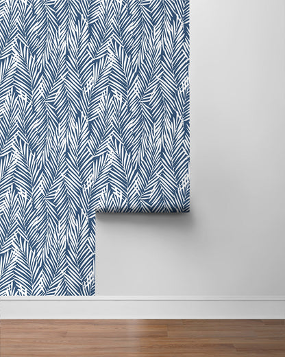Mod Palm Botanical Peel and Stick Removable Wallpaper