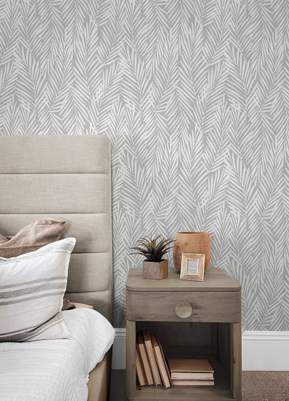Mod Palm Botanical Peel and Stick Removable Wallpaper