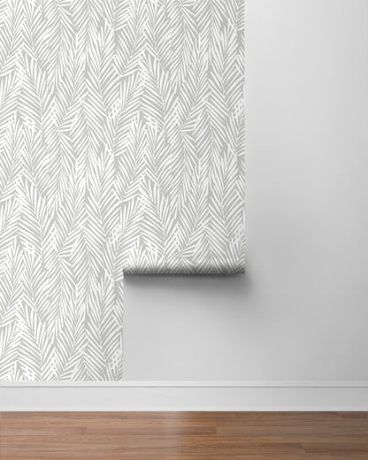Mod Palm Botanical Peel and Stick Removable Wallpaper