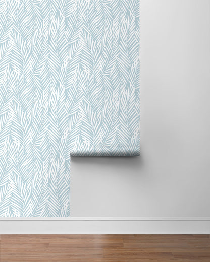 Mod Palm Botanical Peel and Stick Removable Wallpaper