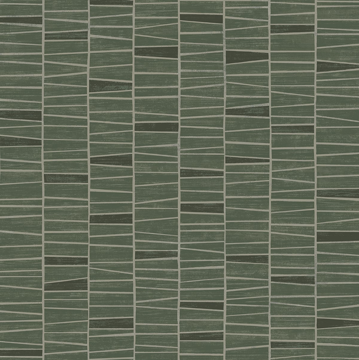 Organic Stripe Contemporary Peel and Stick Removable Wallpaper
