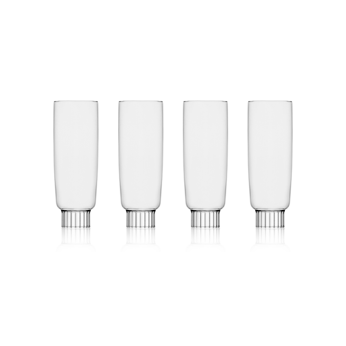 Fun Champagne Flutes - Set of 4