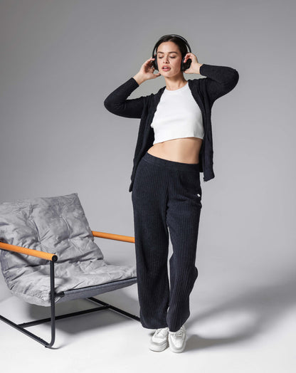 Cloud Cool Ribbed Relaxed Pants