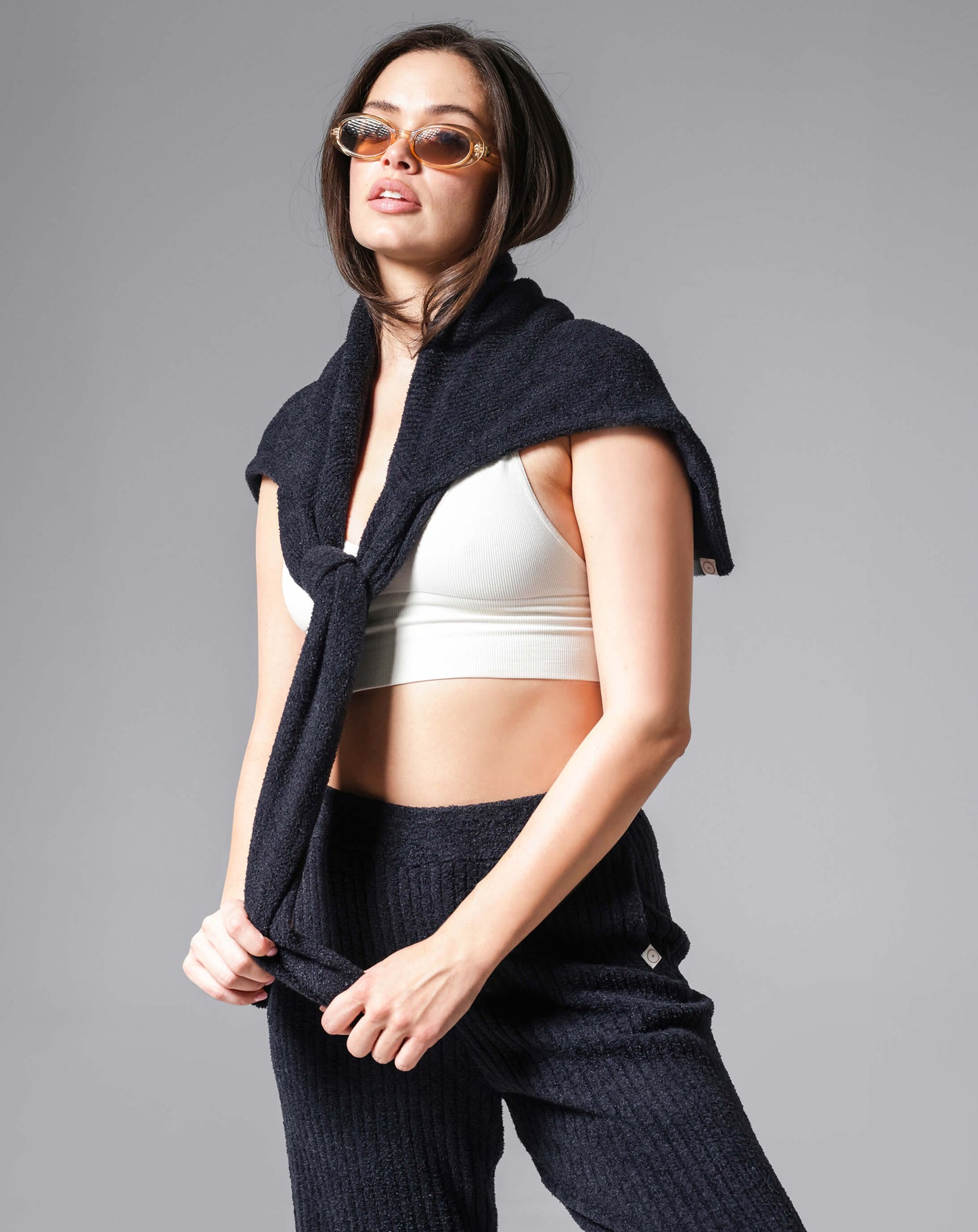 Cloud Cool Ribbed Relaxed Pants