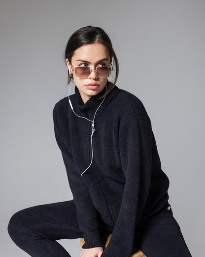 Snug Lite Mock Neck Zip-Up