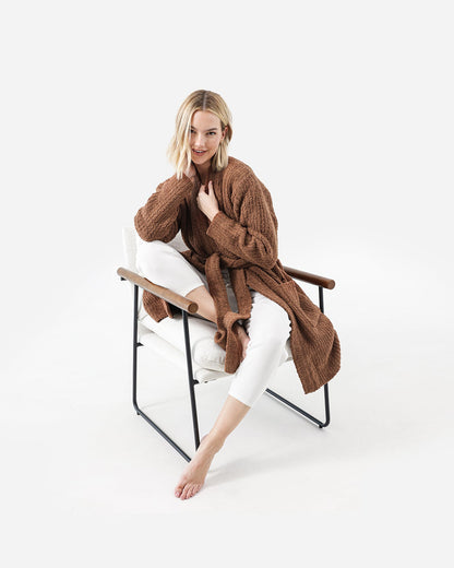 Snug Ribbed Cardigan