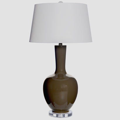 Katherine Mocha Chocolate Brown Table Lamp