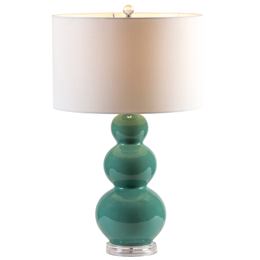Courtney Teal Table Lamp Set of 2