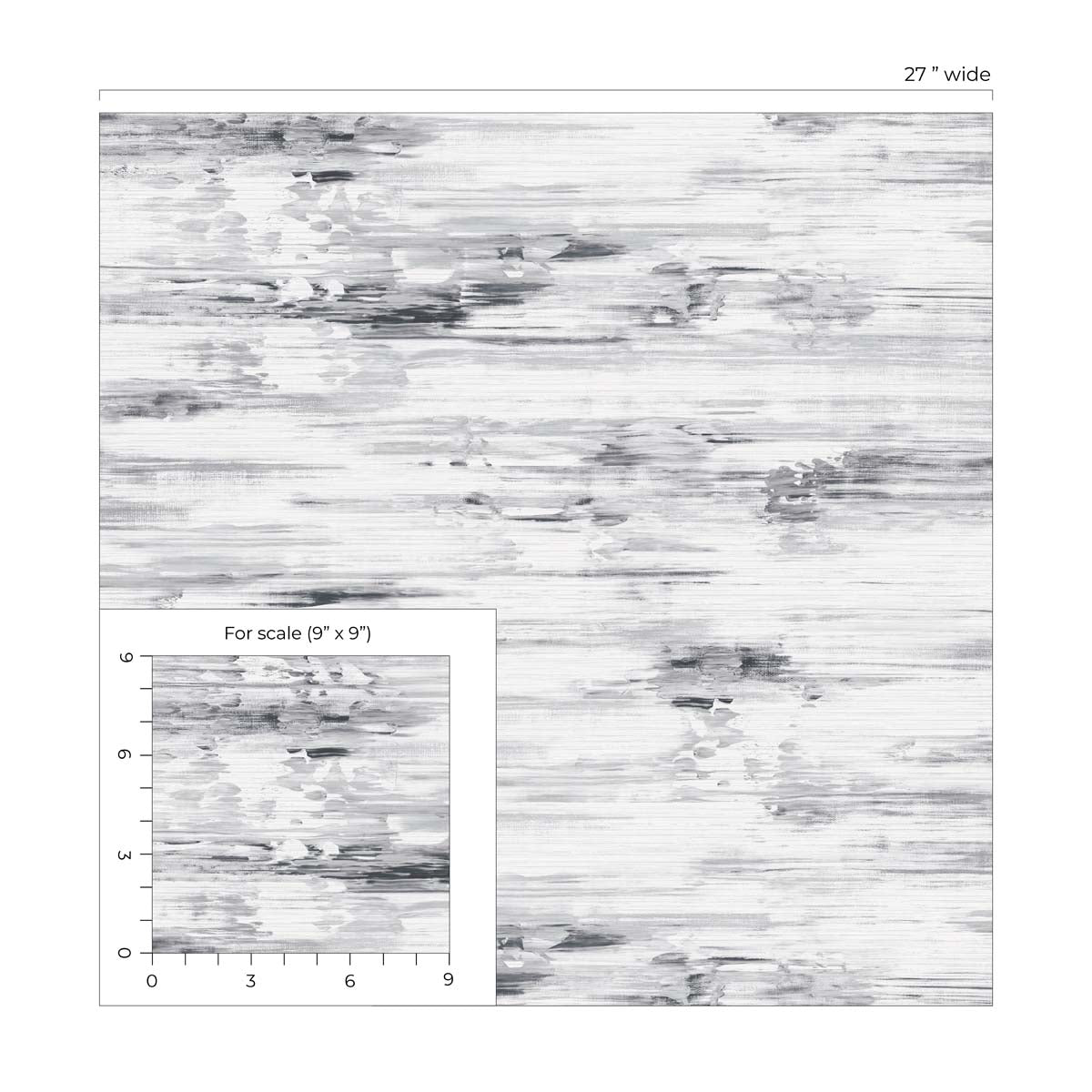 Even More Textures Silk Mistral Abstract Embossed Vinyl Unpasted Wallpaper