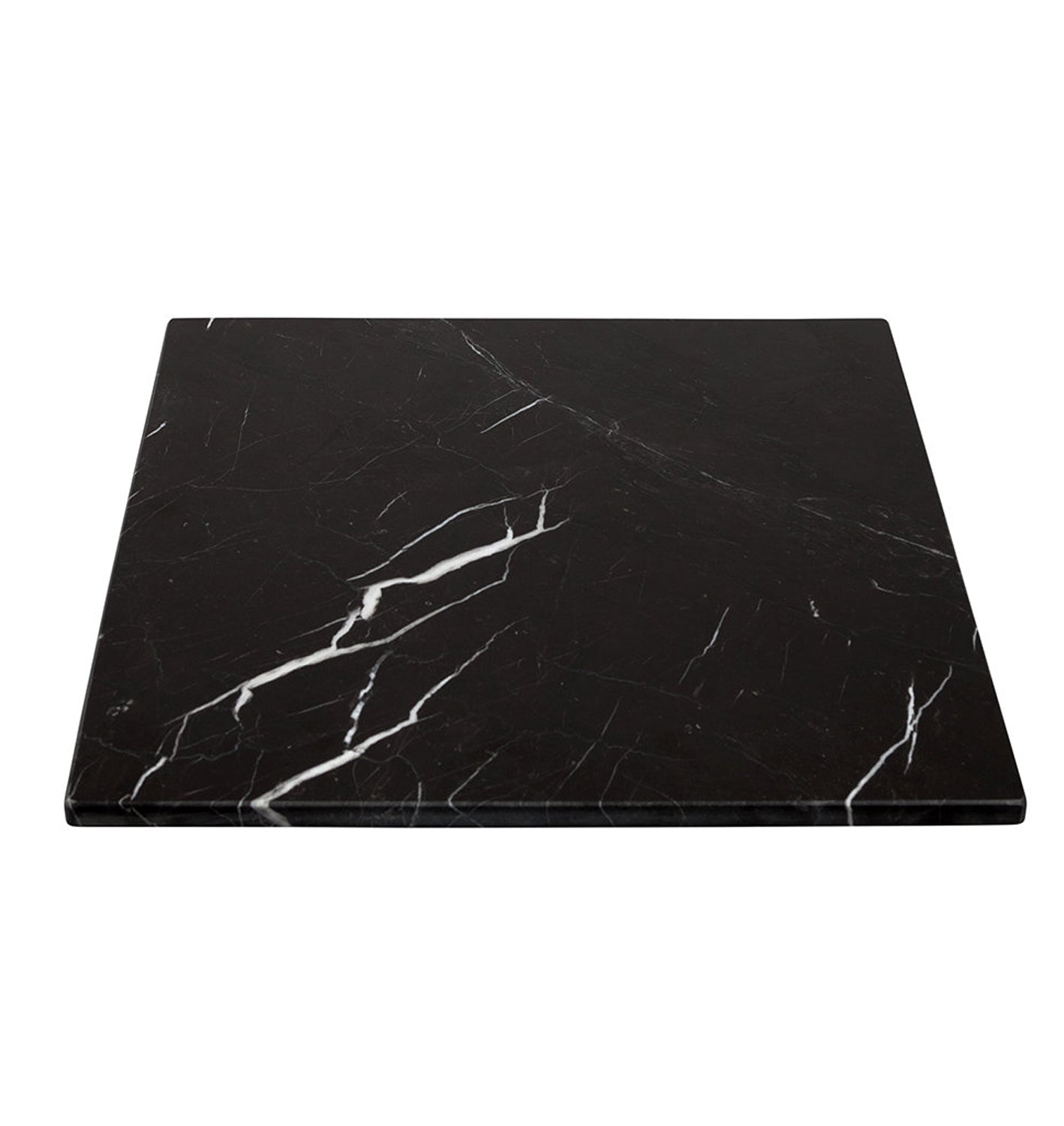 Marble Charcuterie Square Cutting/Serving Board Semi-Polished