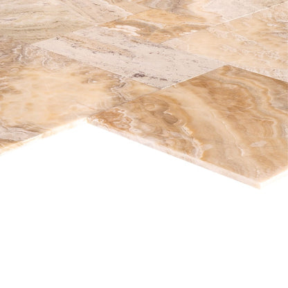 Traonyx Travertine Tile Honed and Filled - Livfloors Collection