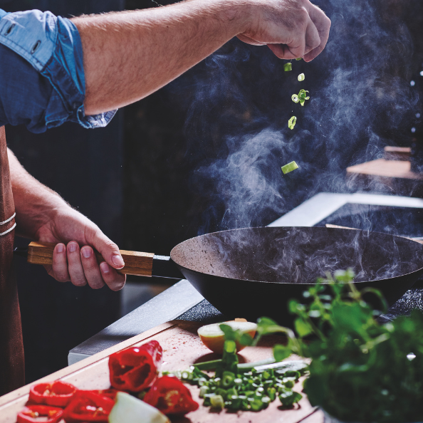 Forest 12" Carbon Steel Wok