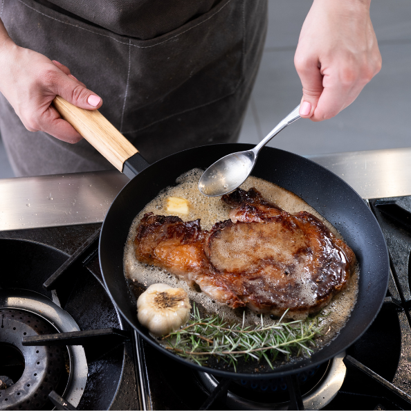 Forest Carbon Steel Frying Pan