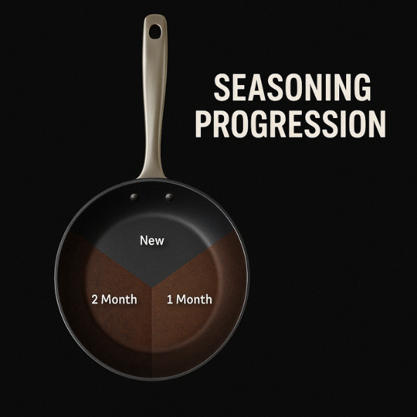 Alva Cookware Carbon Steel Frying Pan - Thumbnail 3