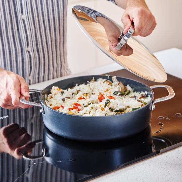 Maestro 3.5 Qt. Nonstick Sauté Pan with Lid