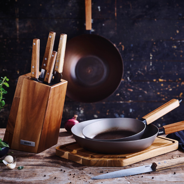 Forest Carbon Steel Frying Pan