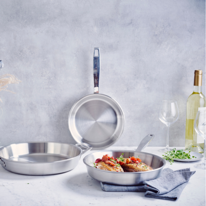 Maestro 5-Ply Stainless Steel Frying Pan