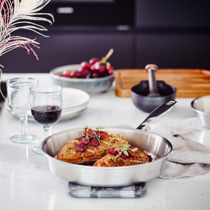 Maestro 5-Ply Stainless Steel Frying Pan