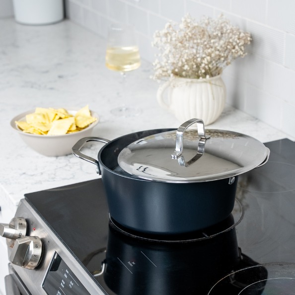 Maestro 5.4 Qt Nonstick Stock Pot