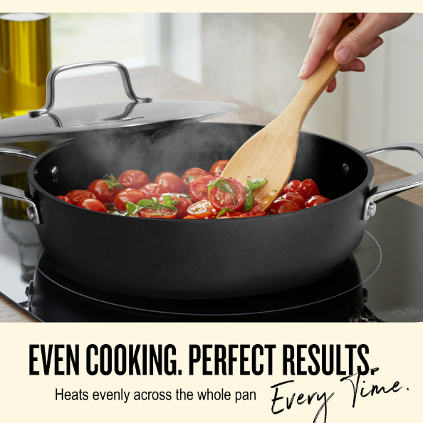 Maestro 3.5 Qt. Nonstick Sauté Pan with Lid