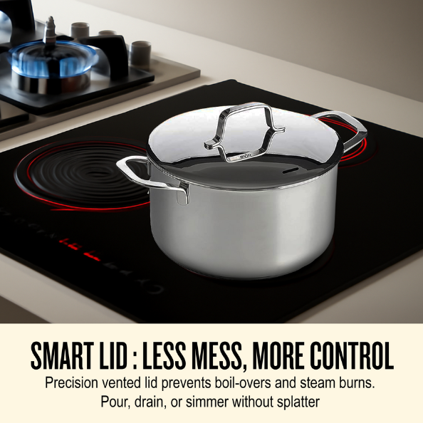 Maestro Stock Pot with Lid