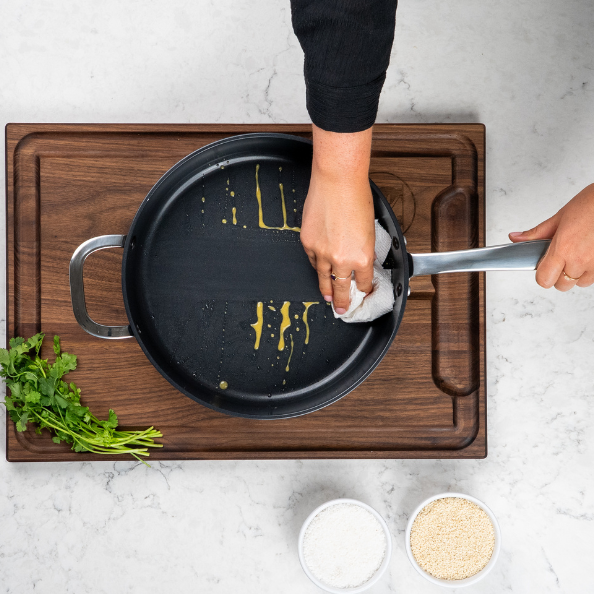 Maestro 5-Ply Stainless Steel Nonstick Frying Pan