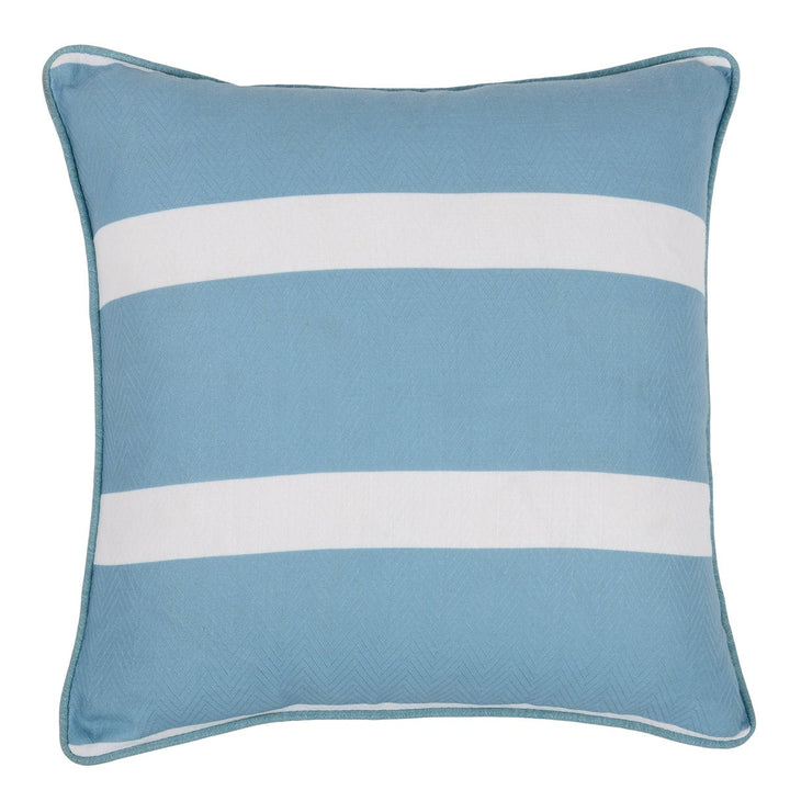 Indoor/Outdoor Hall Blue Pillow (Set of 2)