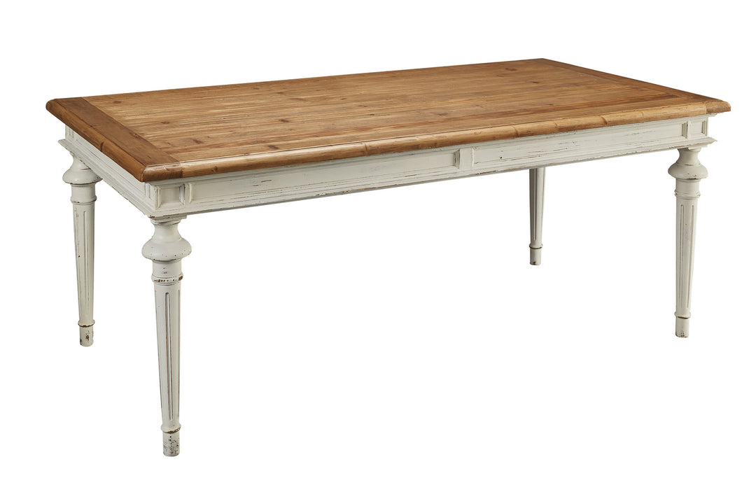 White Piccolo Table by Furniture Classics