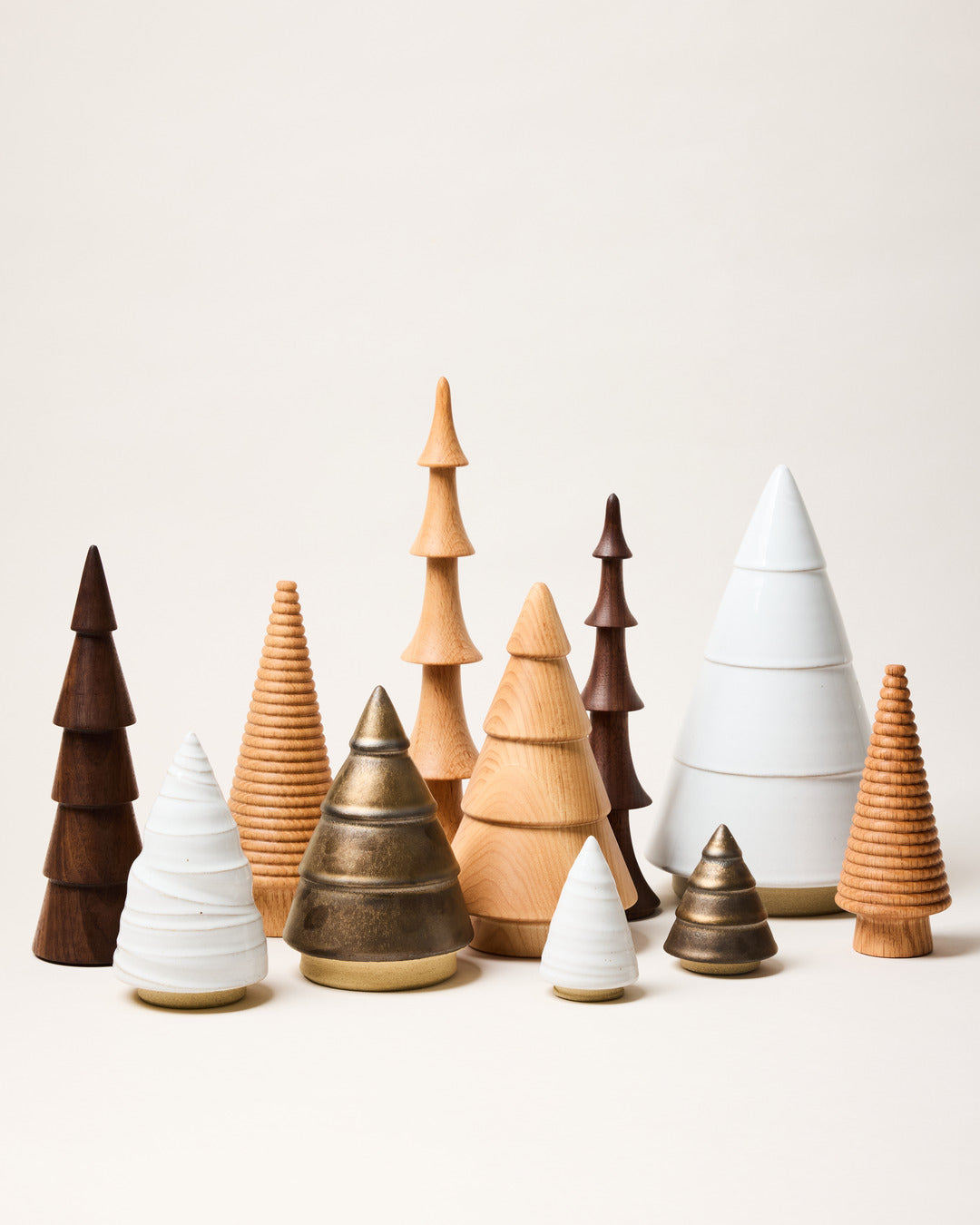 Crafted Brown Woodland Tree - Fir