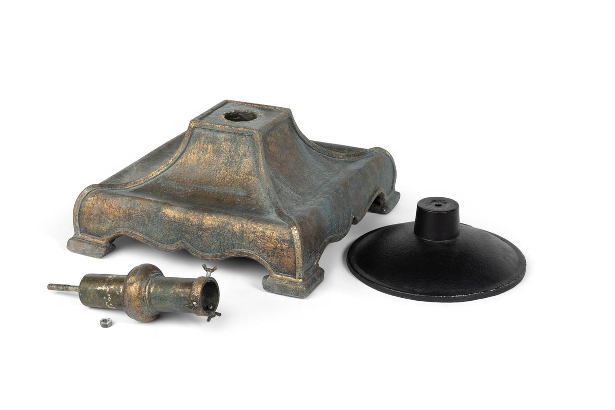Vintage Look Bronze Tree Stand, 19.69"L