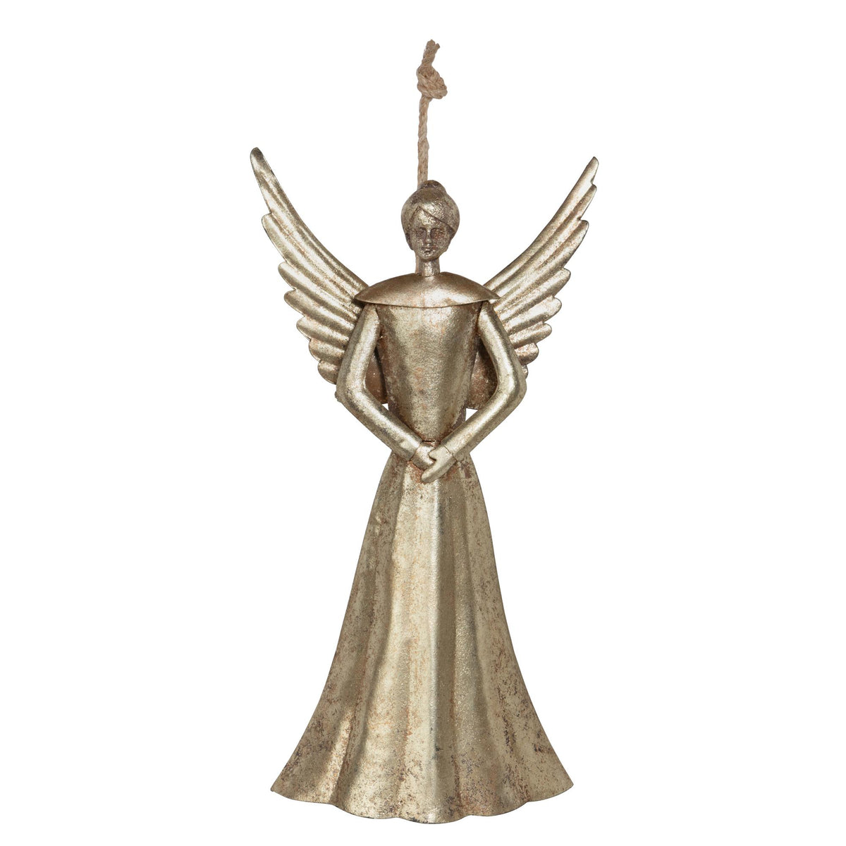 Angel Iron Bell, 14"H